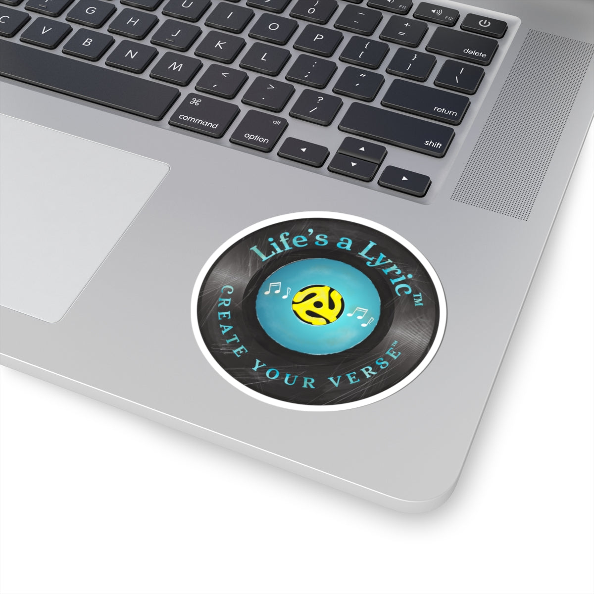 Life’s a Lyric™ Distressed Kiss-Cut Stickers - Create Your Verse Vinyl Decals