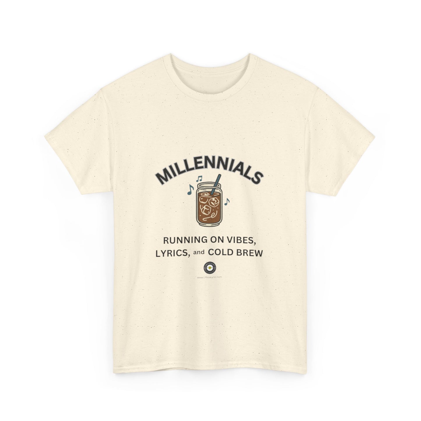 Life’s a Lyric™ Create Your Verse™ Retro Millennials Vibes Tee