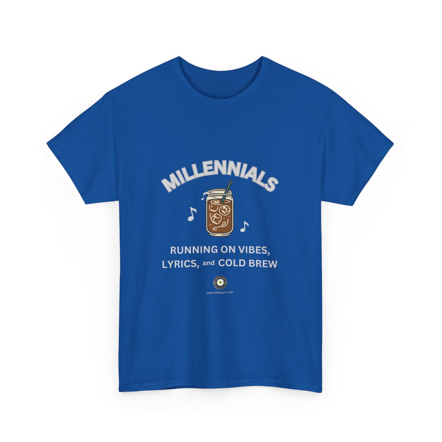 Life’s a Lyric™ Create Your Verse™ Retro Millennials Vibes Tee