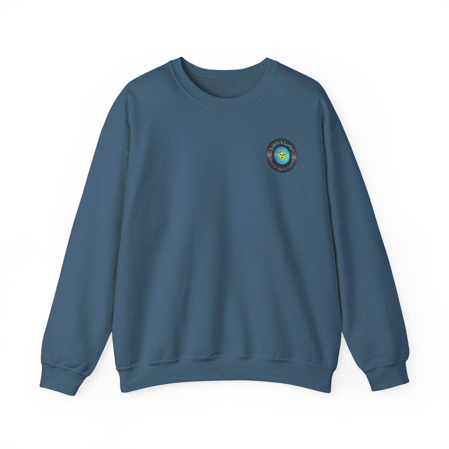 Life's a Lyric Crewneck Sweatshirt - Unisex Heavy Blend™