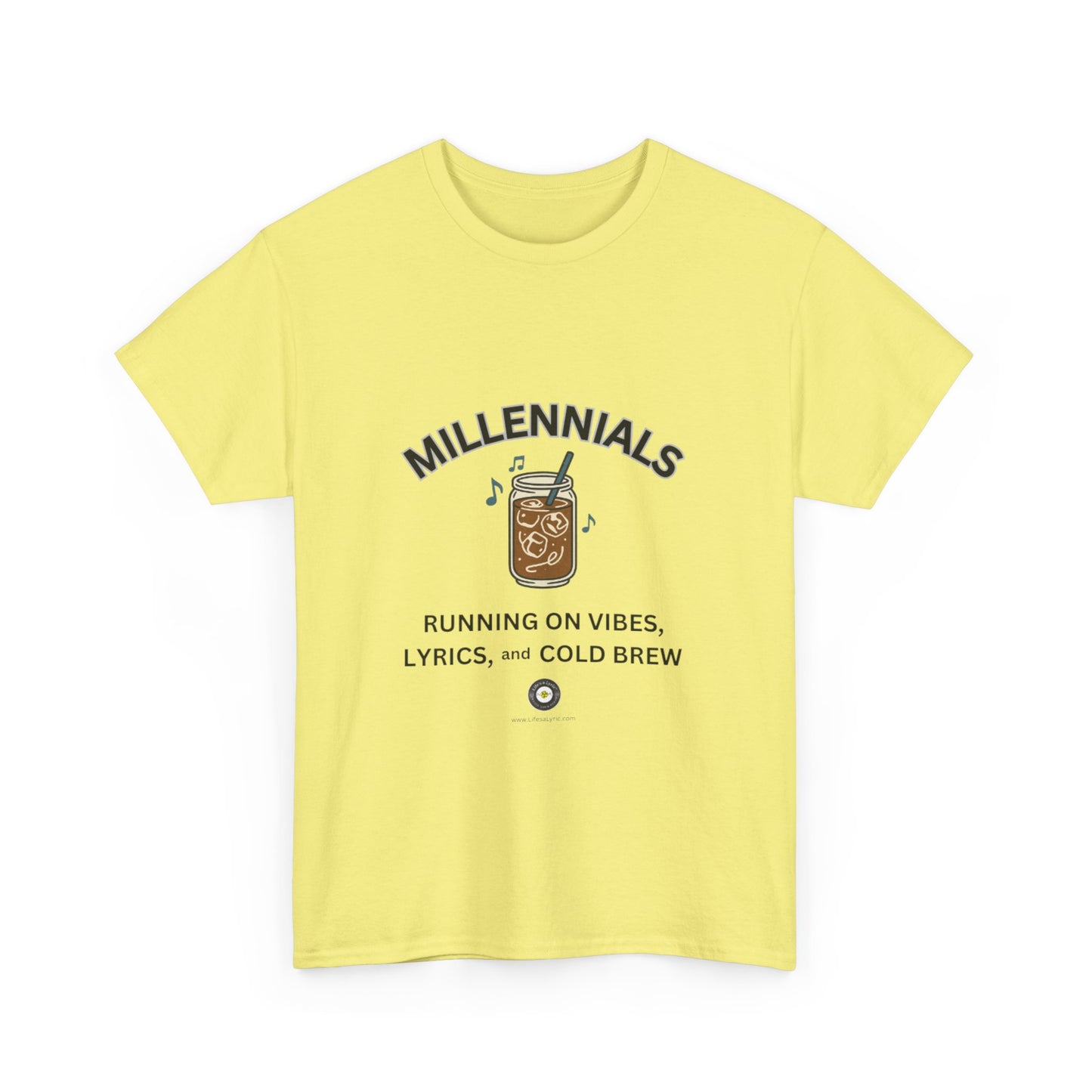 Life’s a Lyric™ Create Your Verse™ Retro Millennials Vibes Tee