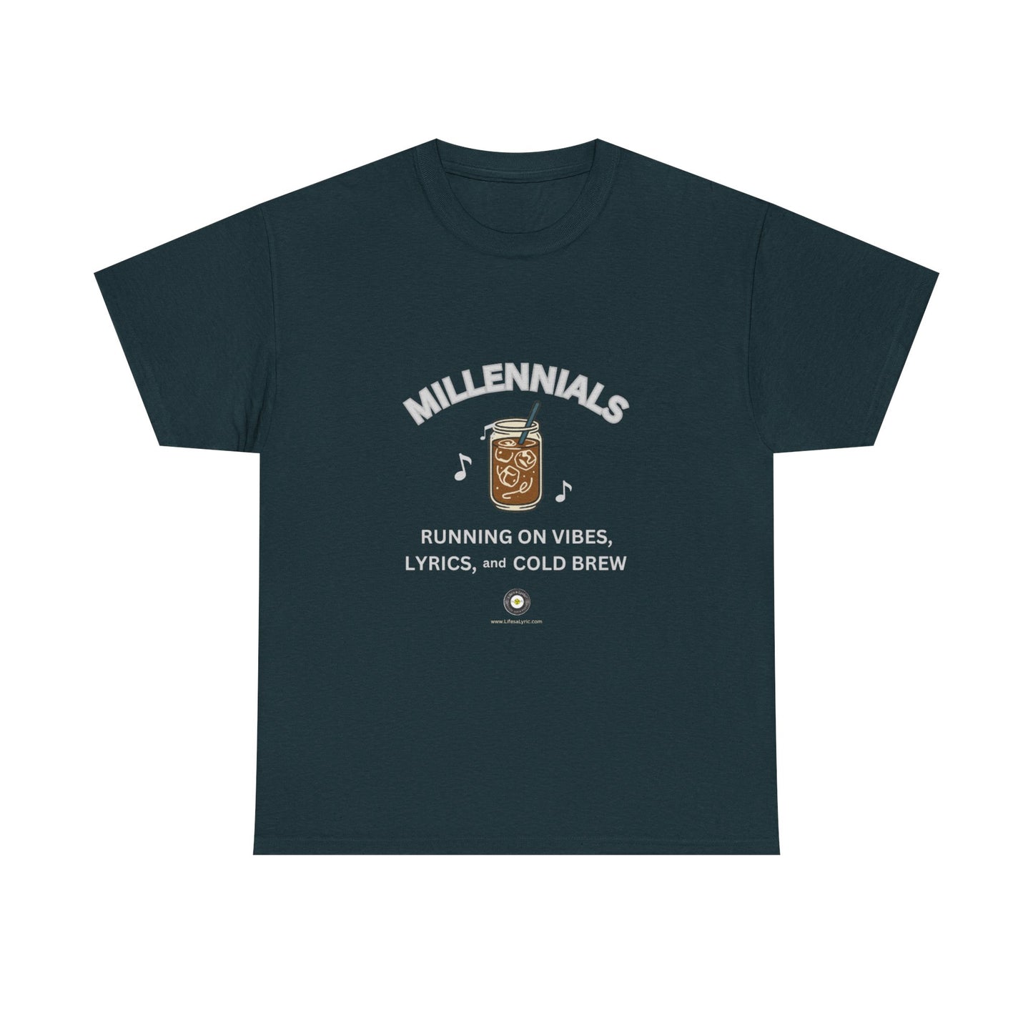 Life’s a Lyric™ Create Your Verse™ Retro Millennials Vibes Tee