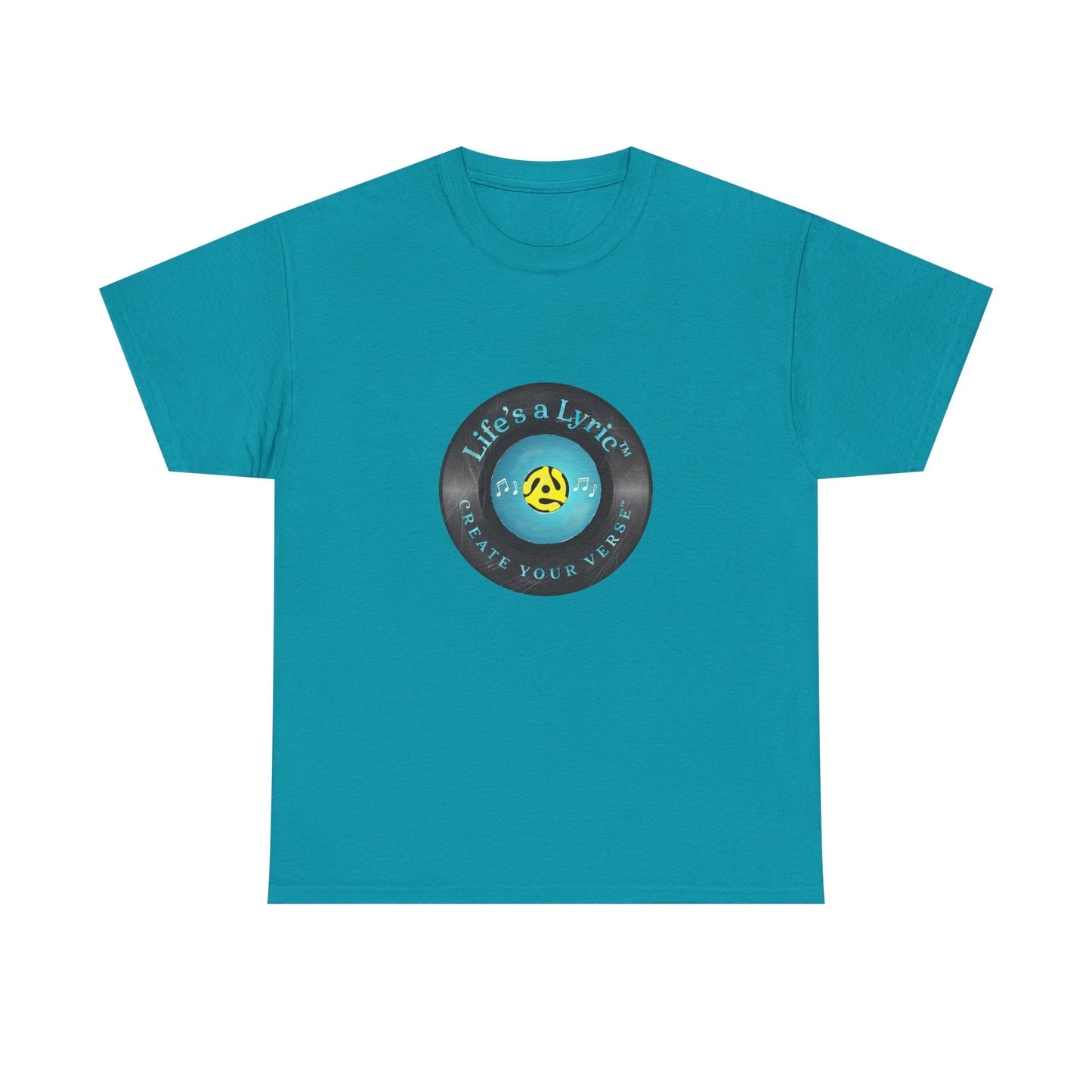 Life’s a Lyric™ Create Your Verse™ Unisex Heavy T for Creative Souls
