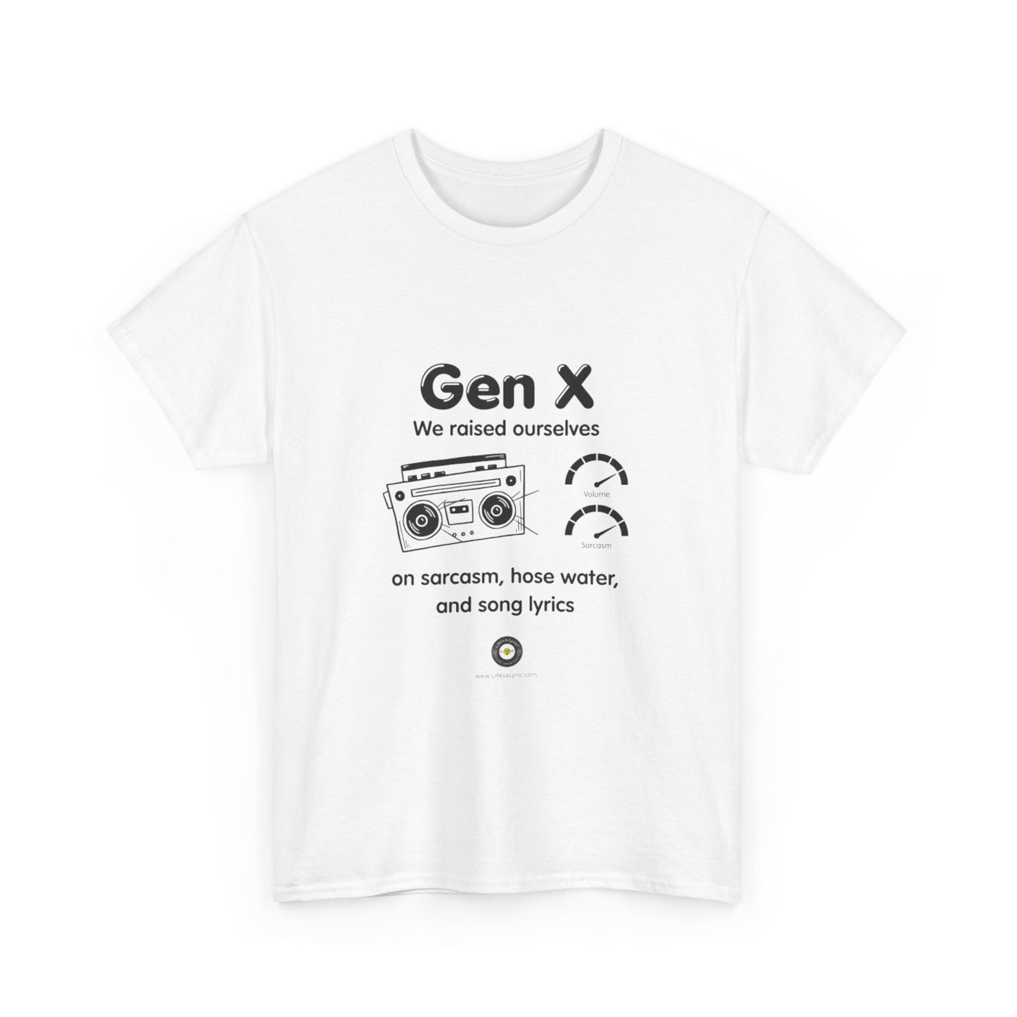 Life’s a Lyric™ Create Your Verse™ Retro Gen X Tee