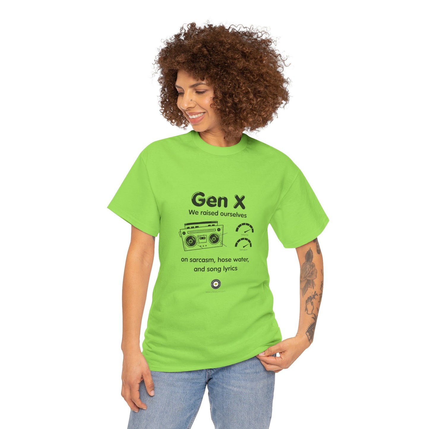 Life’s a Lyric™ Create Your Verse™ Retro Gen X Tee