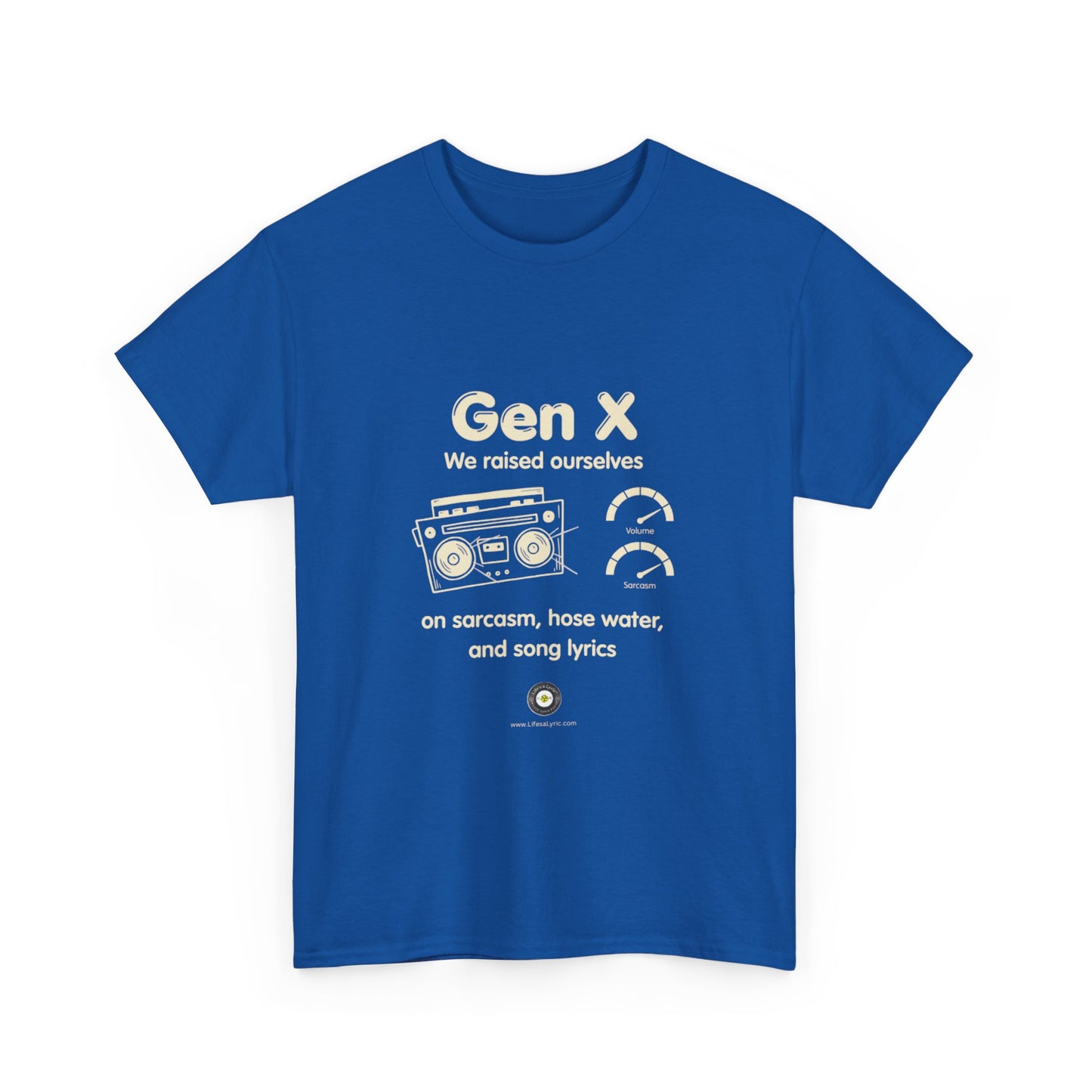 Life’s a Lyric™ Create Your Verse™ Retro Gen X Tee