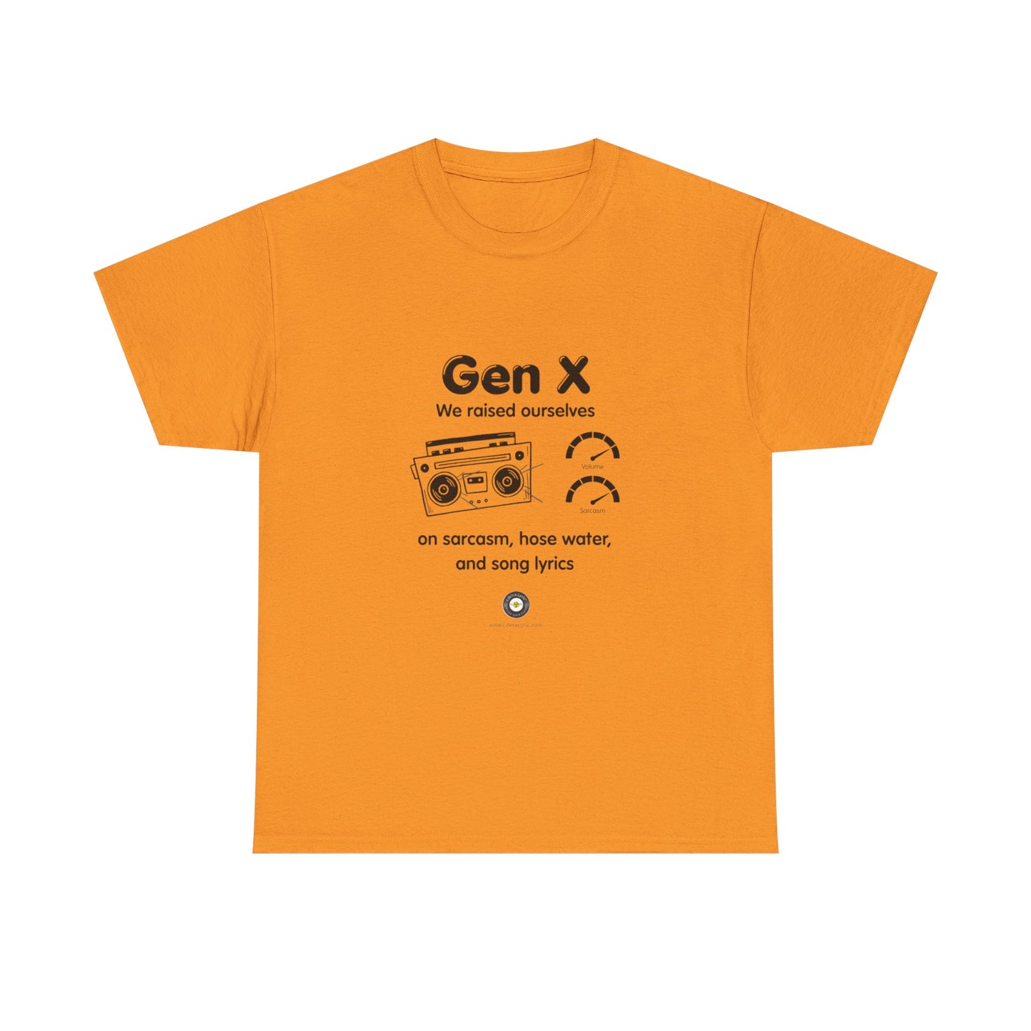 Life’s a Lyric™ Create Your Verse™ Retro Gen X Tee