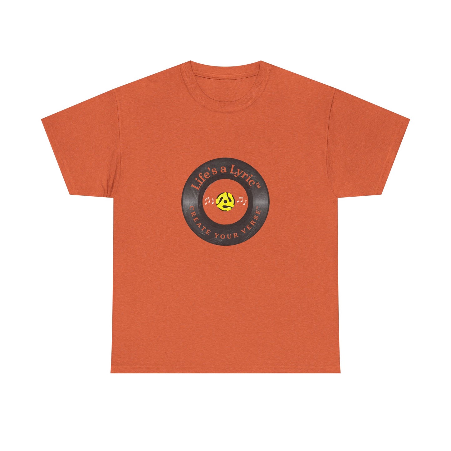 Life’s a Lyric™ Create Your Verse™ Unisex Heavy T for Creative Souls