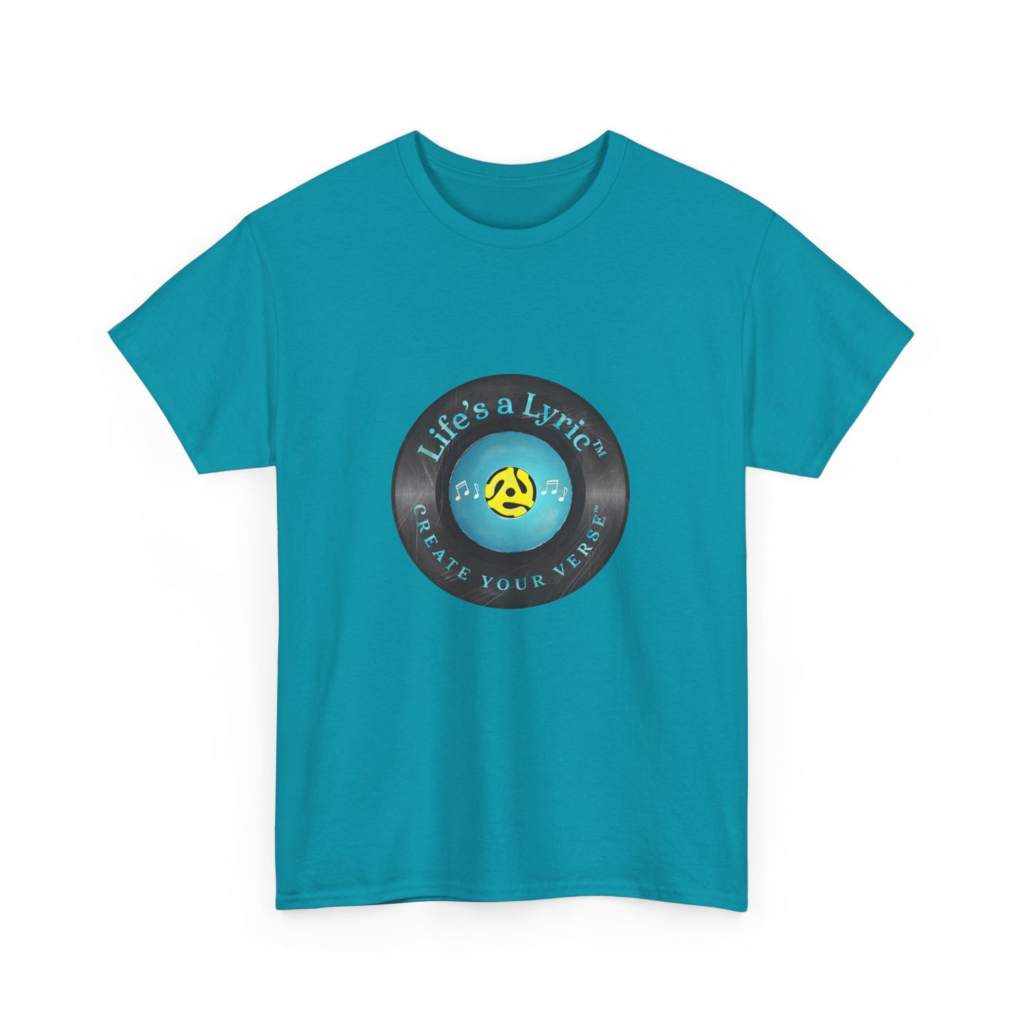 Life’s a Lyric™ Create Your Verse™ Unisex Heavy T for Creative Souls