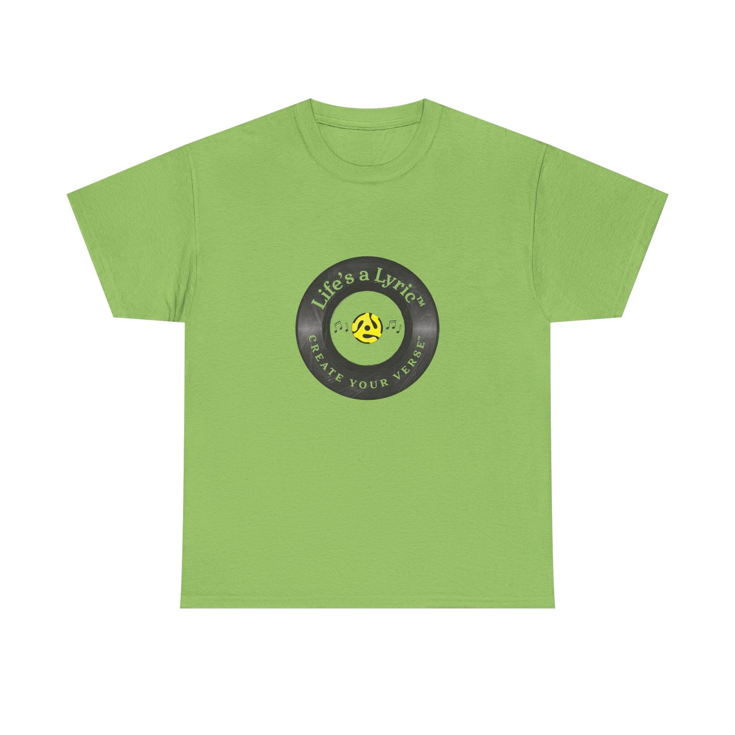 Life’s a Lyric™ Create Your Verse™ Unisex Heavy T for Creative Souls