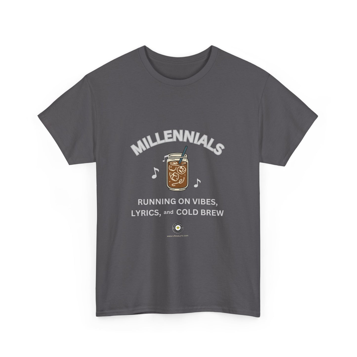 Life’s a Lyric™ Create Your Verse™ Retro Millennials Vibes Tee
