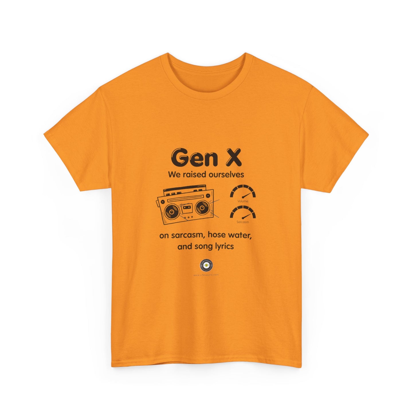 Life’s a Lyric™ Create Your Verse™ Retro Gen X Tee