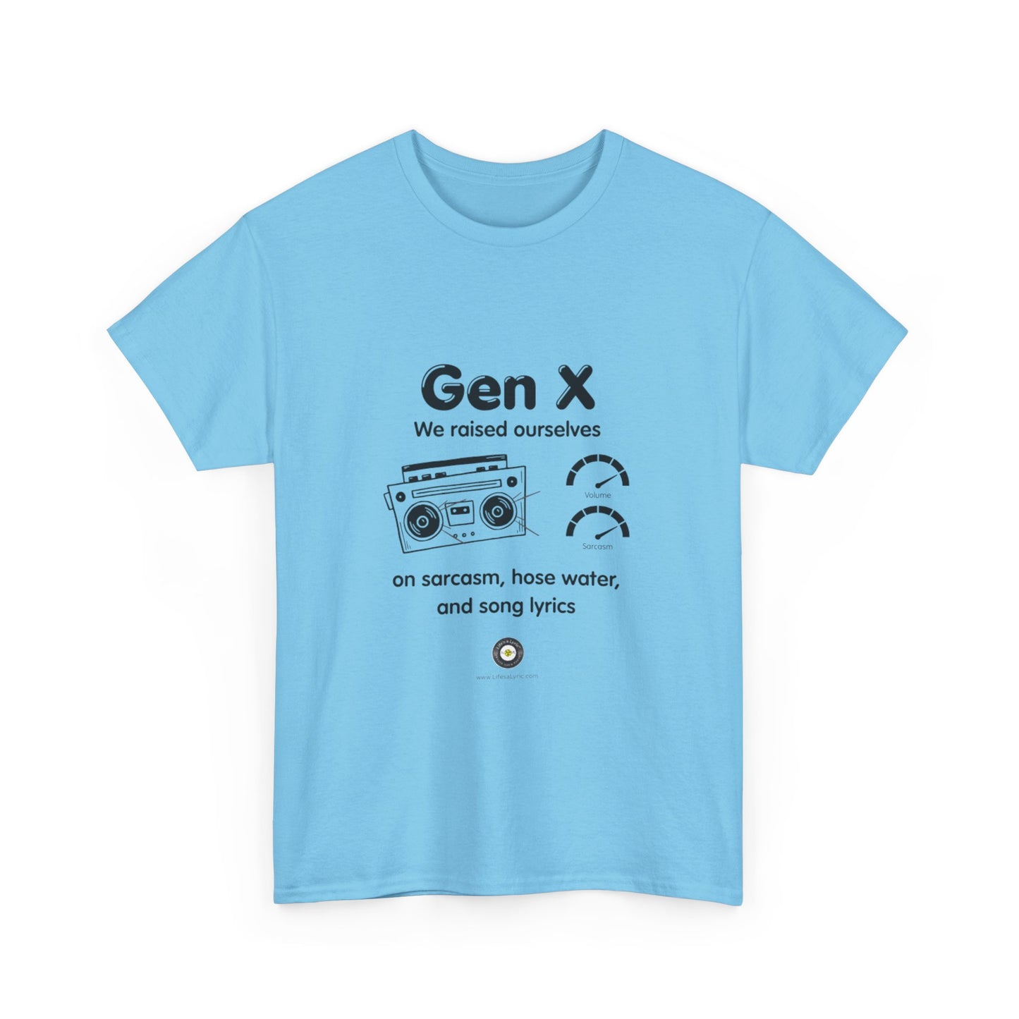 Life’s a Lyric™ Create Your Verse™ Retro Gen X Tee