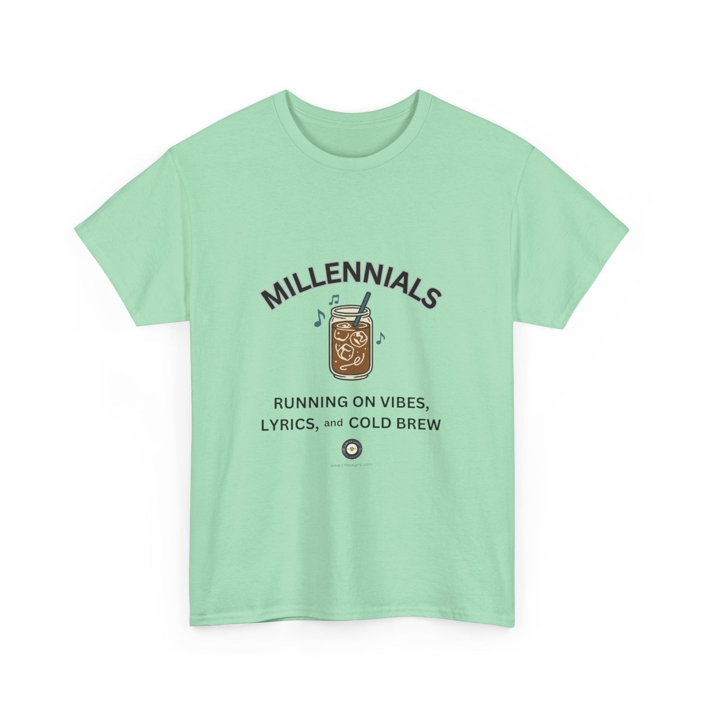Life’s a Lyric™ Create Your Verse™ Retro Millennials Vibes Tee