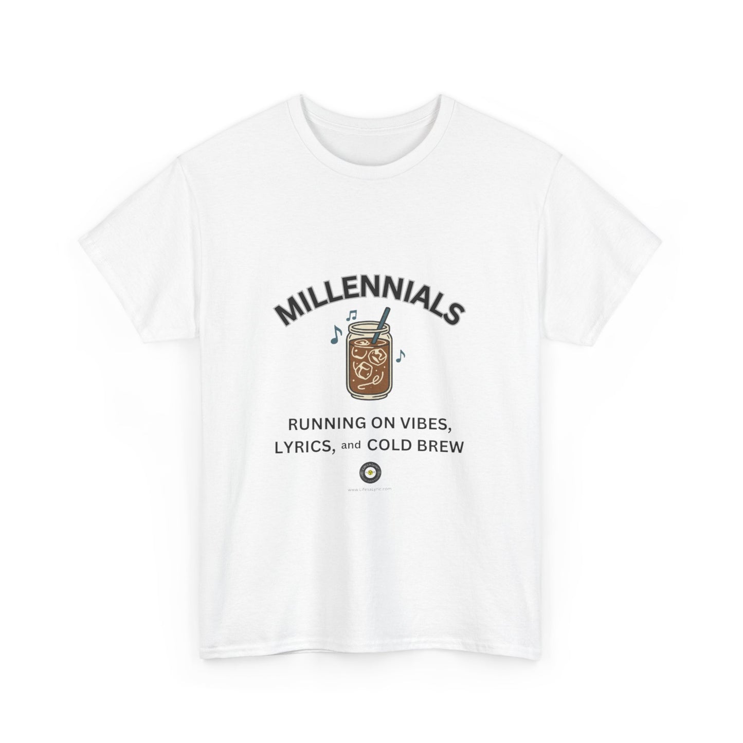 Life’s a Lyric™ Create Your Verse™ Retro Millennials Vibes Tee
