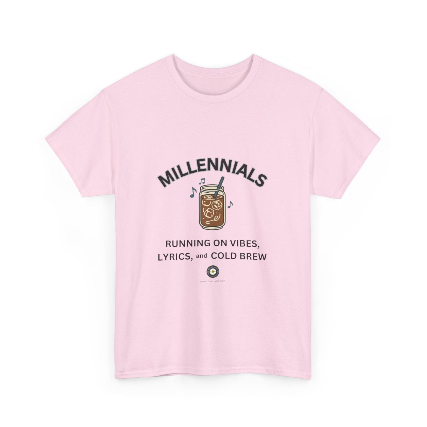 Life’s a Lyric™ Create Your Verse™ Retro Millennials Vibes Tee