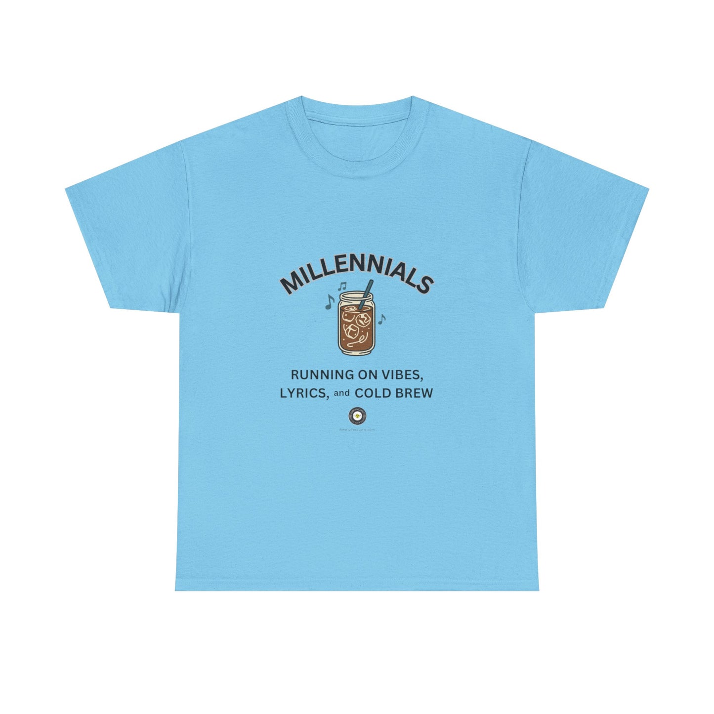 Life’s a Lyric™ Create Your Verse™ Retro Millennials Vibes Tee