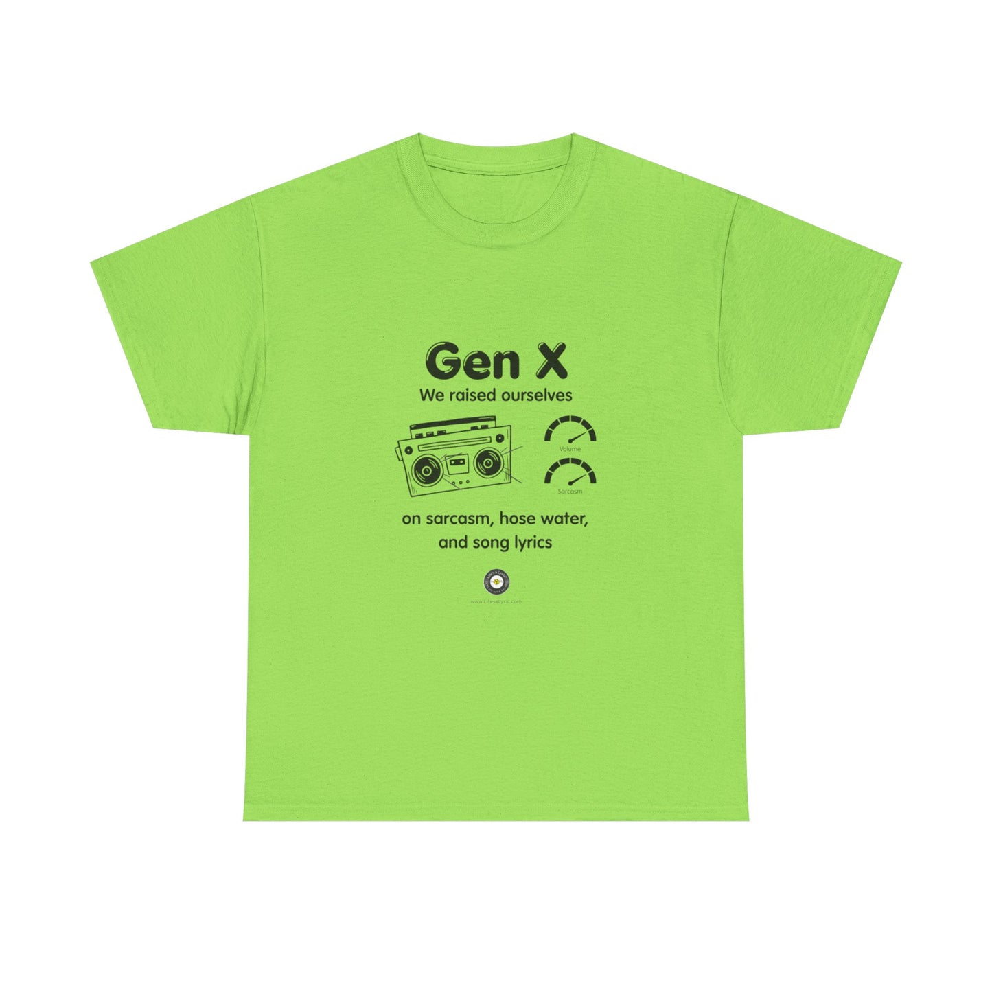 Life’s a Lyric™ Create Your Verse™ Retro Gen X Tee