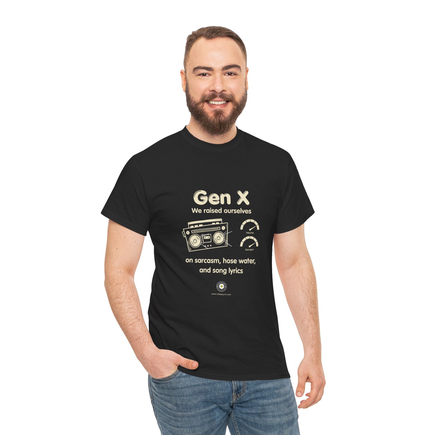 Life’s a Lyric™ Create Your Verse™ Retro Gen X Tee
