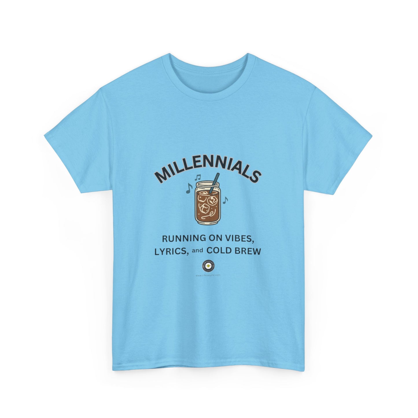 Life’s a Lyric™ Create Your Verse™ Retro Millennials Vibes Tee