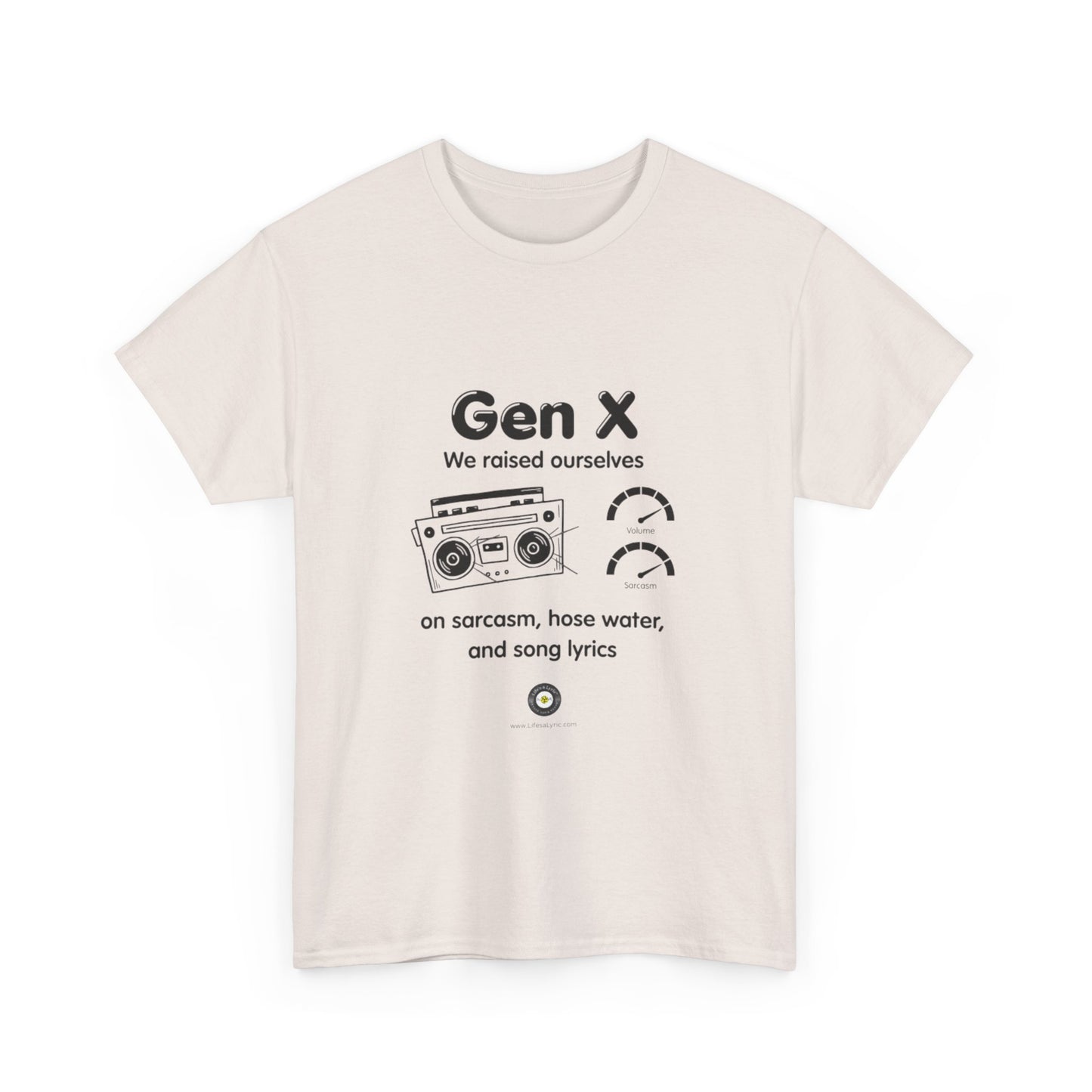 Life’s a Lyric™ Create Your Verse™ Retro Gen X Tee