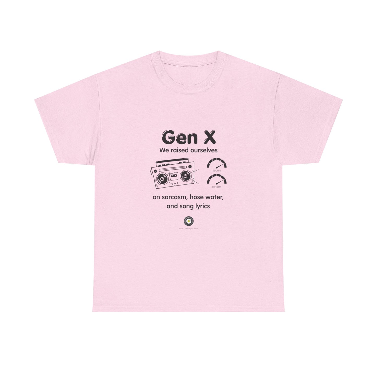 Life’s a Lyric™ Create Your Verse™ Retro Gen X Tee