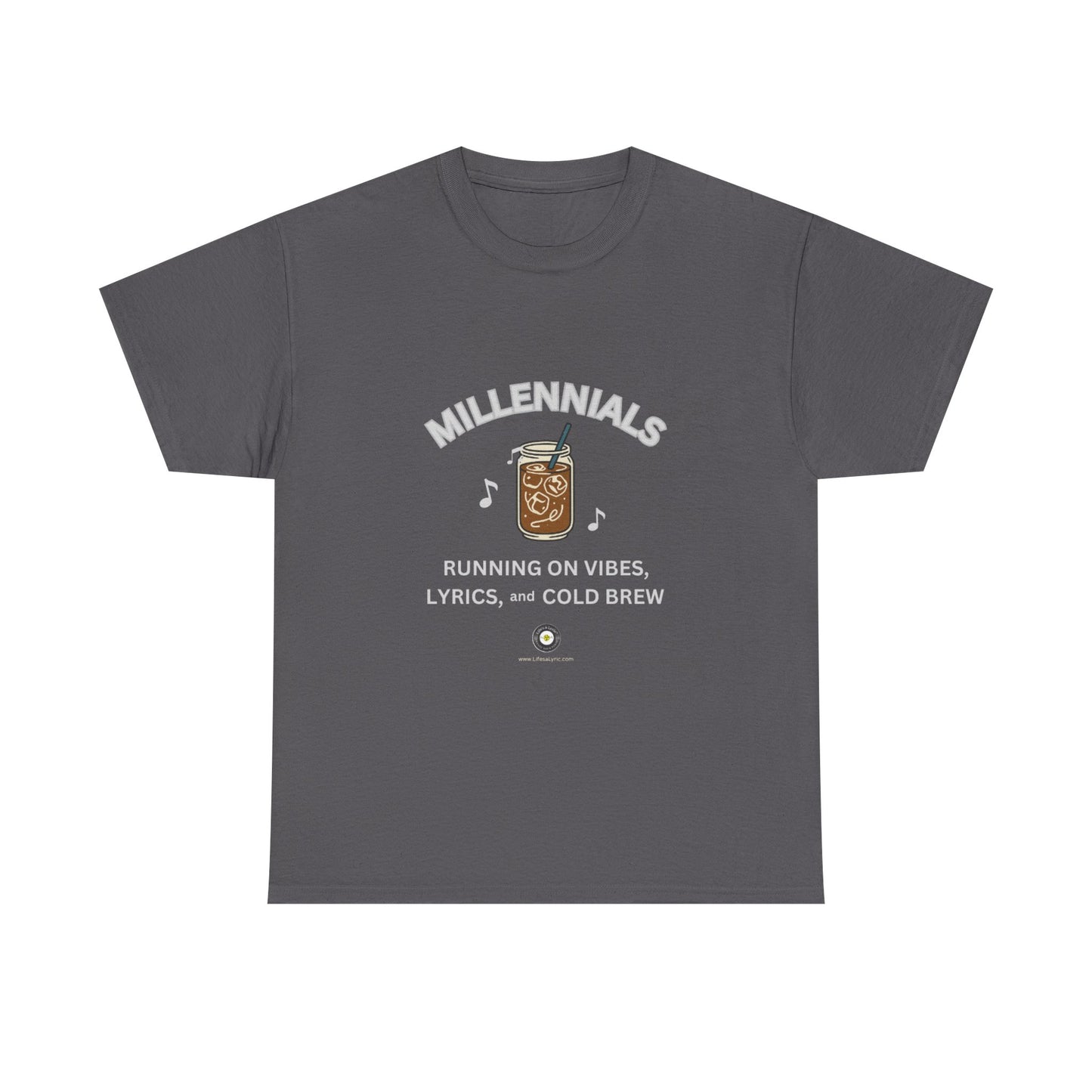 Life’s a Lyric™ Create Your Verse™ Retro Millennials Vibes Tee