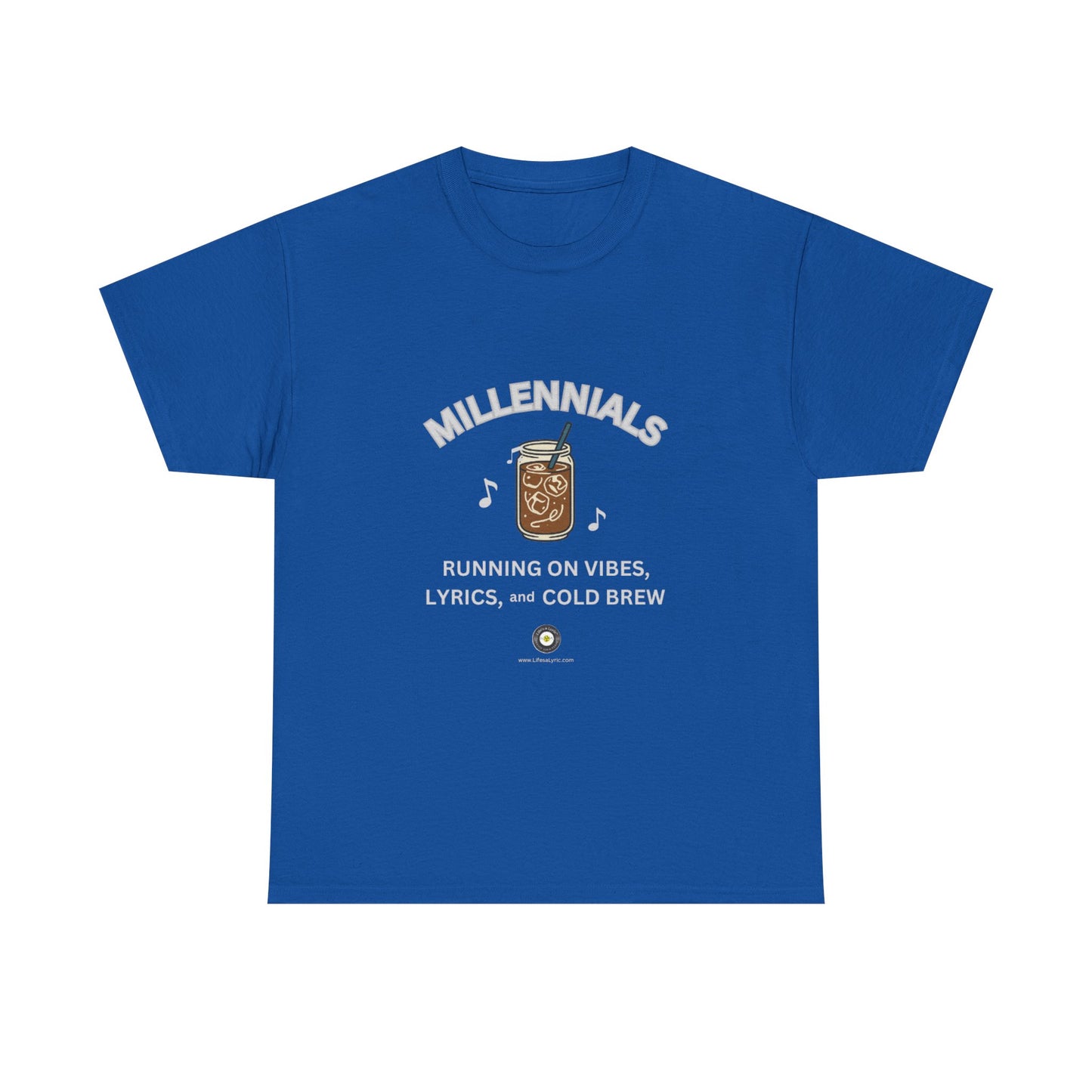 Life’s a Lyric™ Create Your Verse™ Retro Millennials Vibes Tee