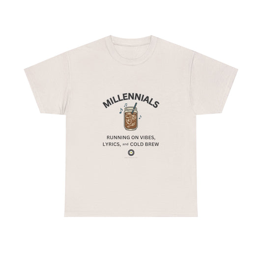 Life’s a Lyric™ Create Your Verse™ Retro Millennials Vibes Tee
