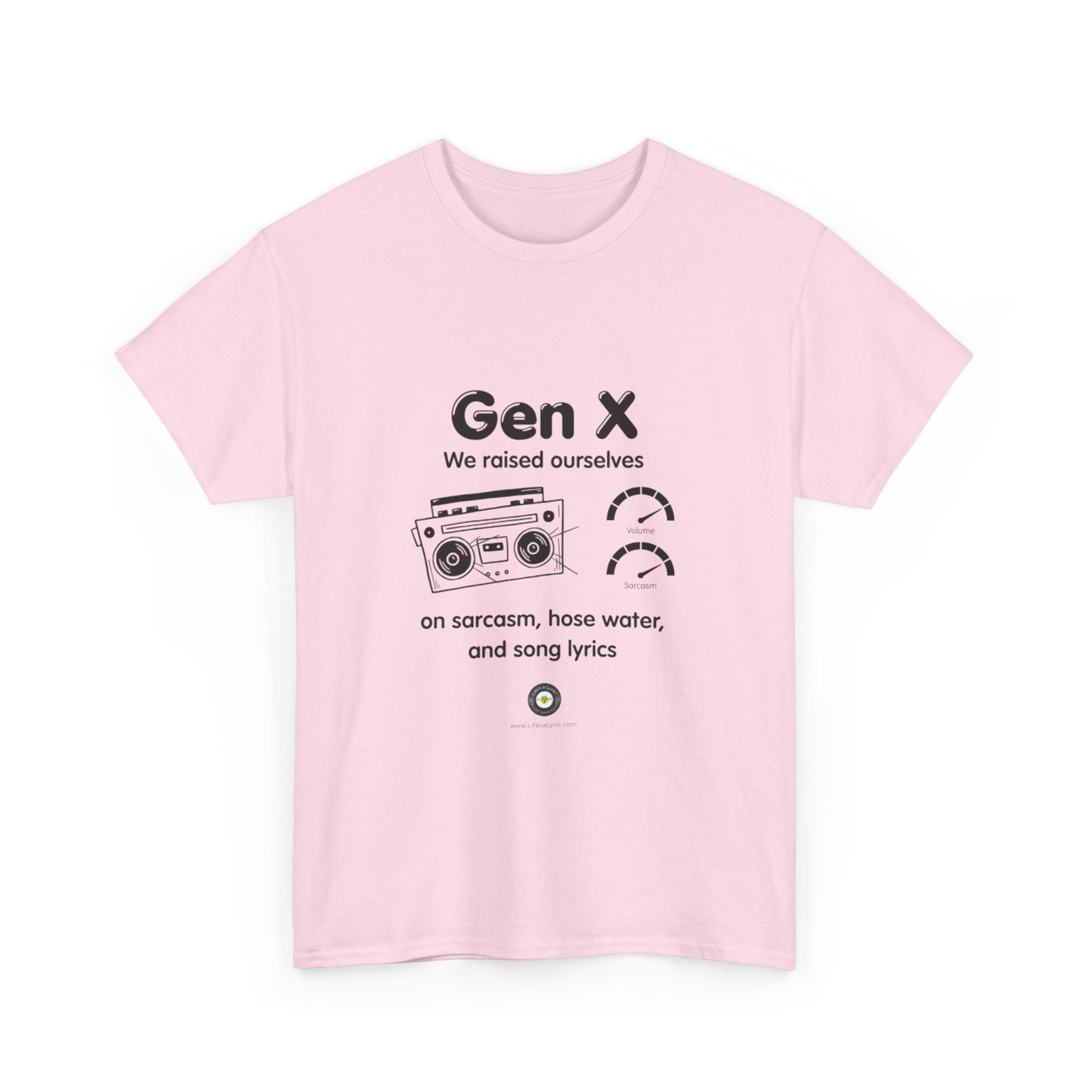 Life’s a Lyric™ Create Your Verse™ Retro Gen X Tee