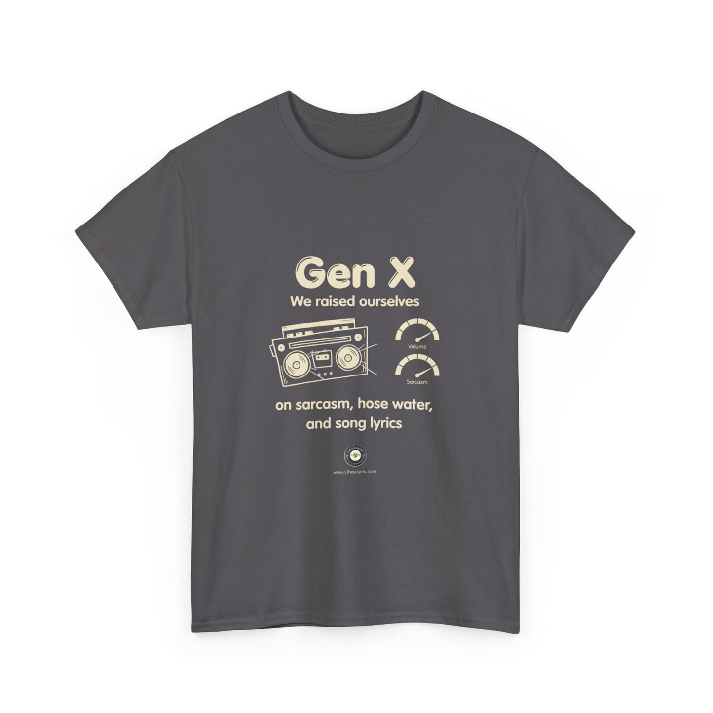 Life’s a Lyric™ Create Your Verse™ Retro Gen X Tee