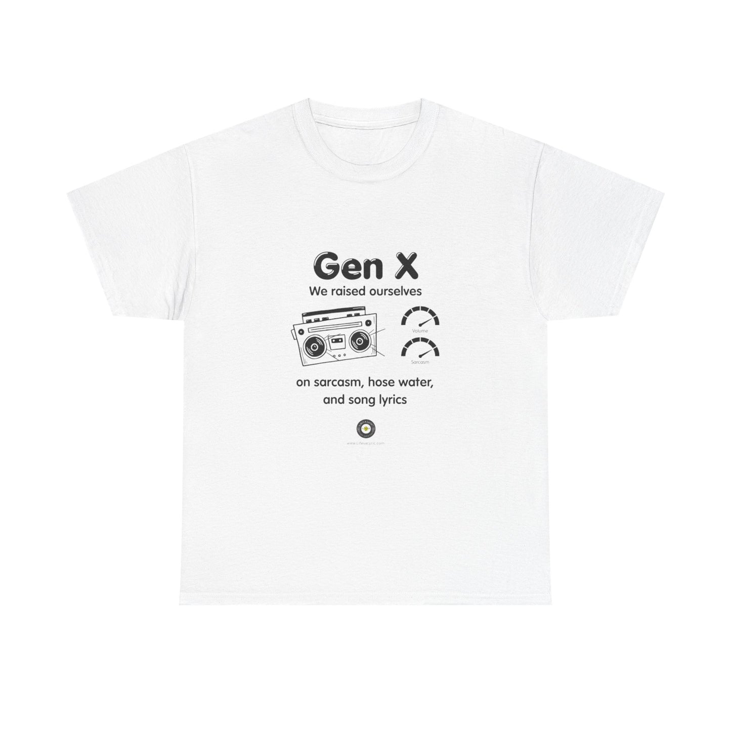 Life’s a Lyric™ Create Your Verse™ Retro Gen X Tee