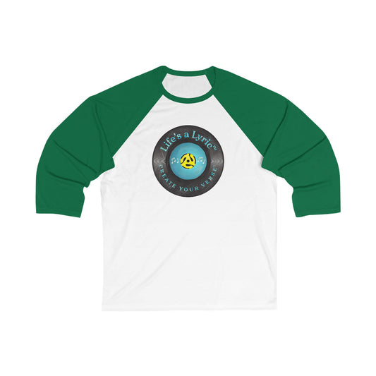 Life’s a Lyric™ Create Your Verse™ - Unisex Baseball Tee