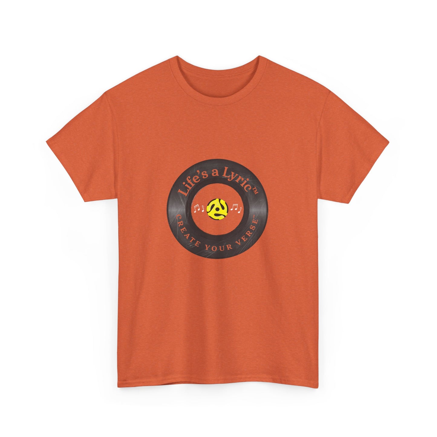 Life’s a Lyric™ Create Your Verse™ Unisex Heavy T for Creative Souls