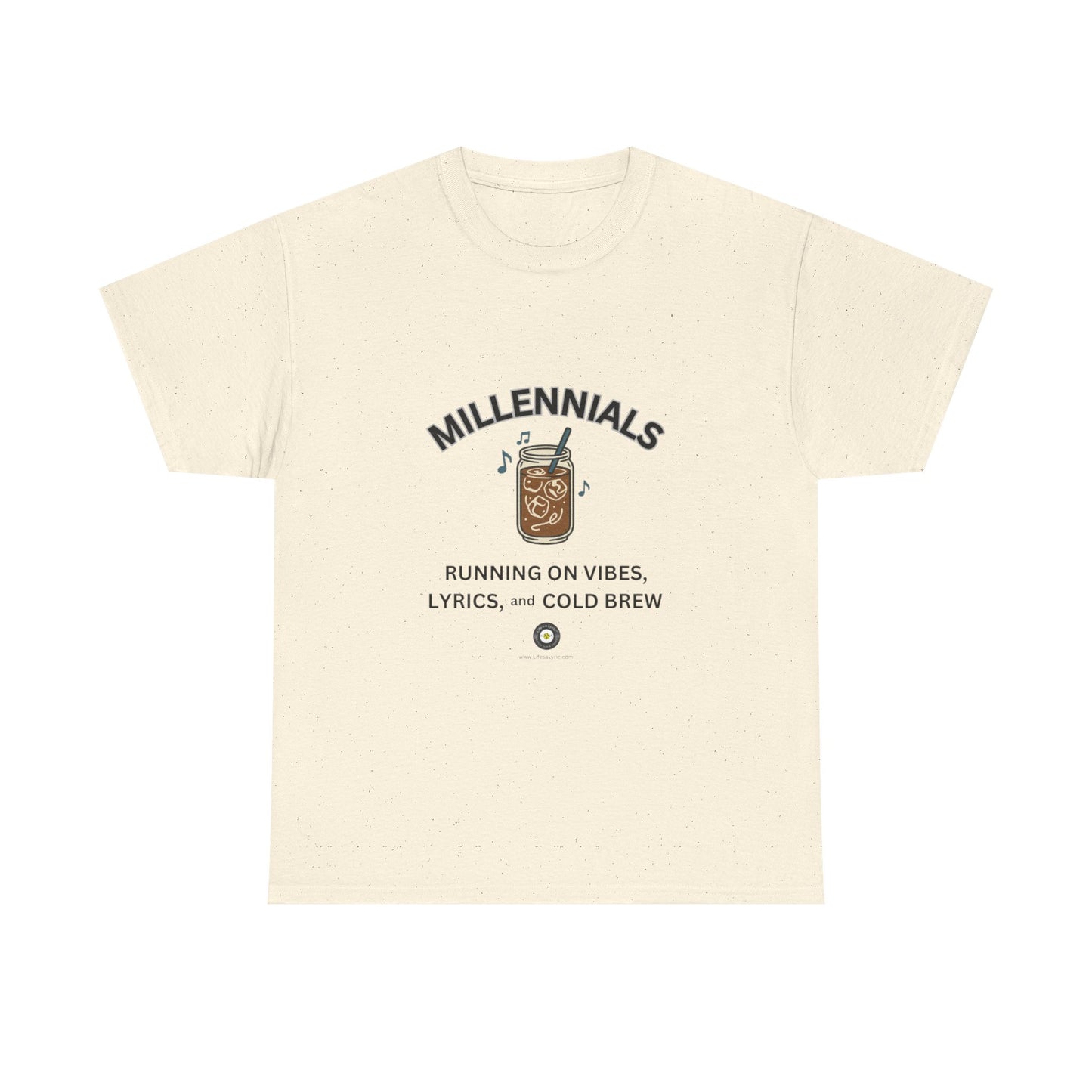 Life’s a Lyric™ Create Your Verse™ Retro Millennials Vibes Tee