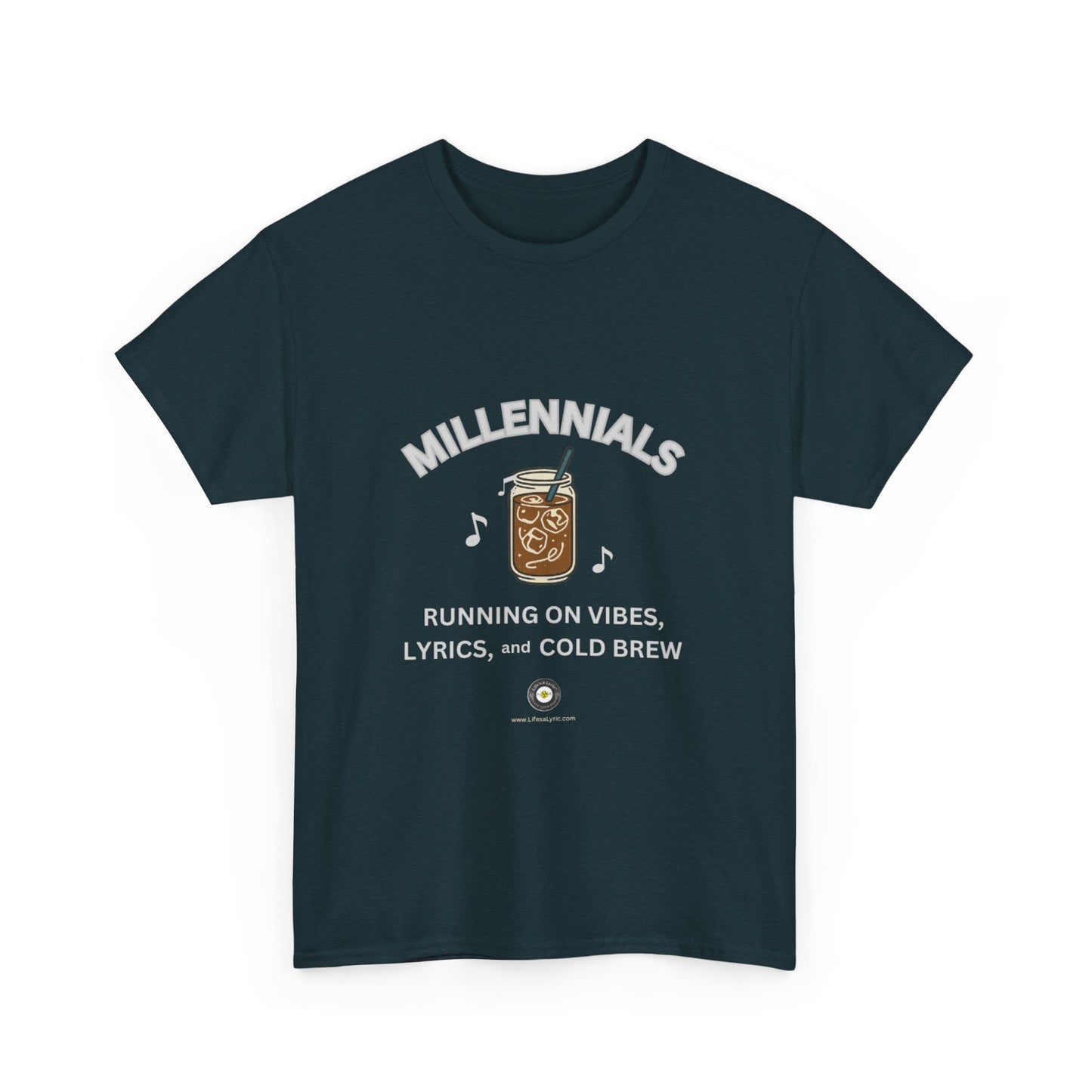 Life’s a Lyric™ Create Your Verse™ Retro Millennials Vibes Tee
