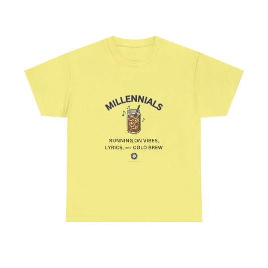 Life’s a Lyric™ Create Your Verse™ Retro Millennials Vibes Tee