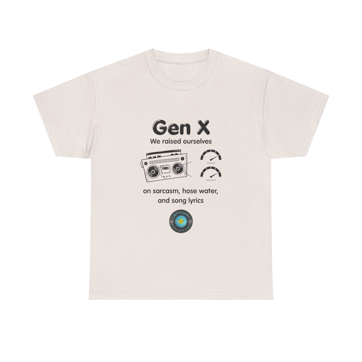 Life’s a Lyric™ Create Your Verse™ Retro Gen X Tee