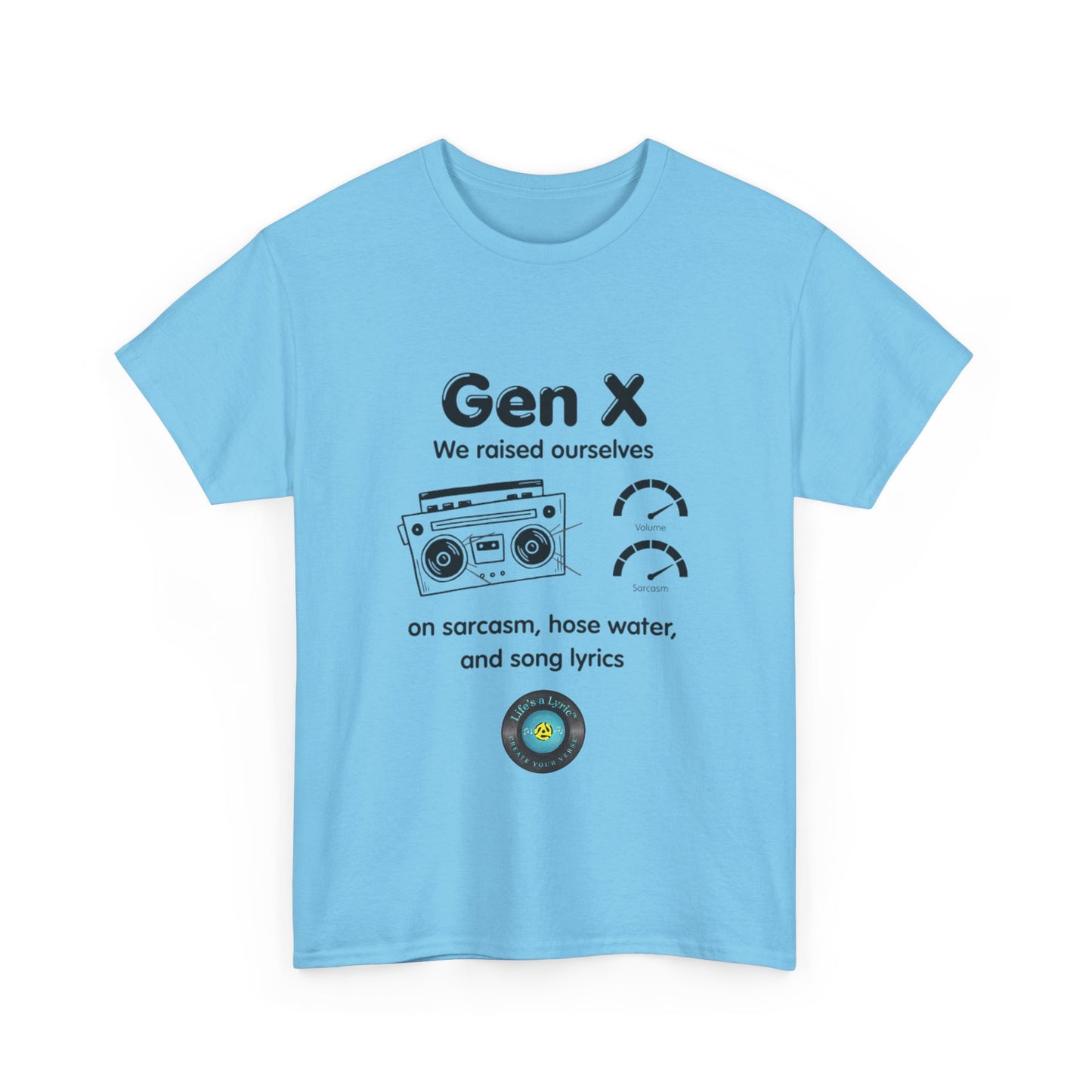 Life’s a Lyric™ Create Your Verse™ Retro Gen X Tee