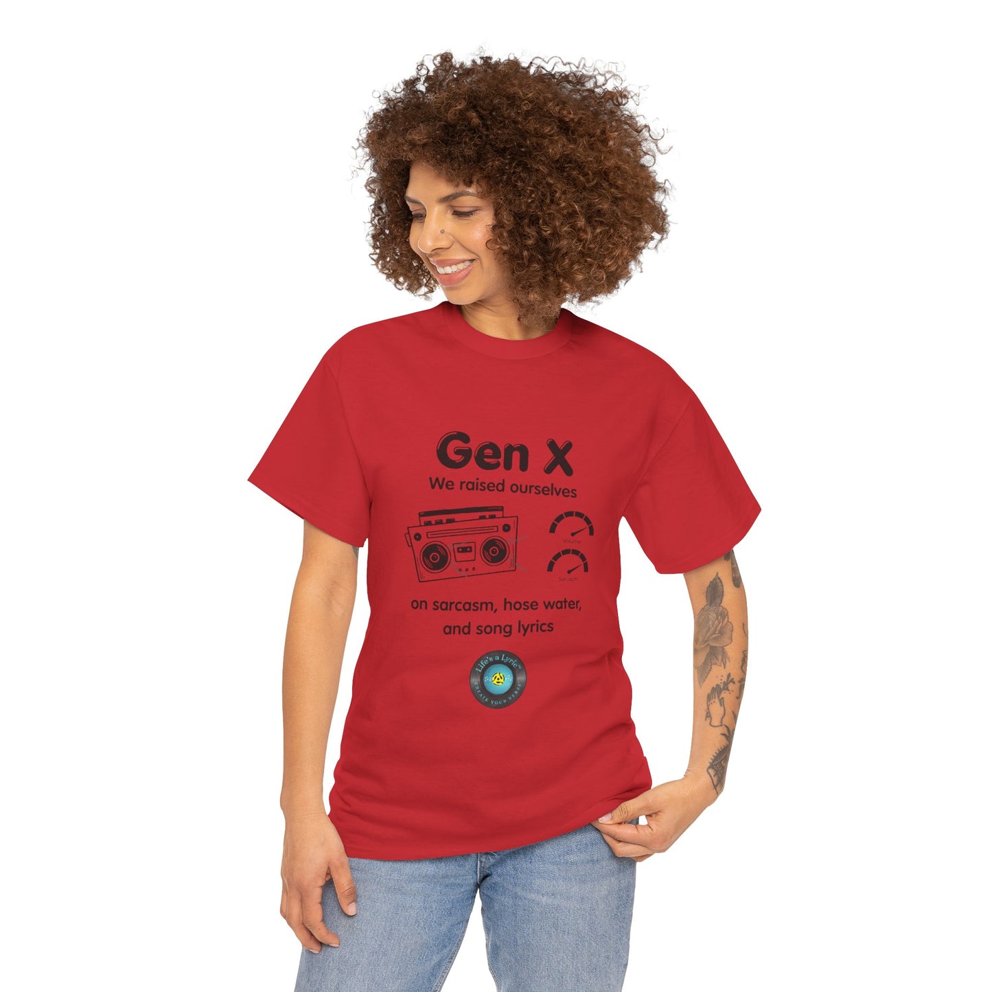 Life’s a Lyric™ Create Your Verse™ Retro Gen X Tee