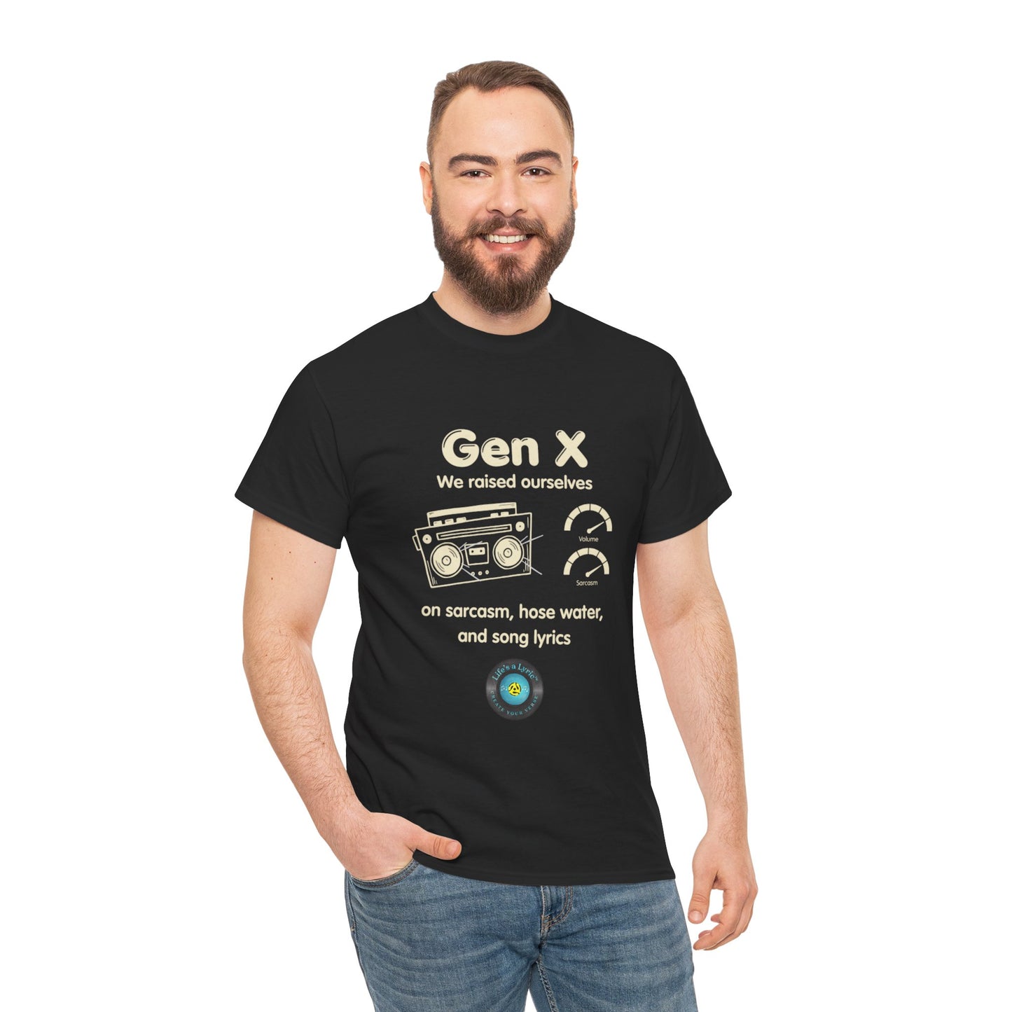 Life’s a Lyric™ Create Your Verse™ Retro Gen X Tee