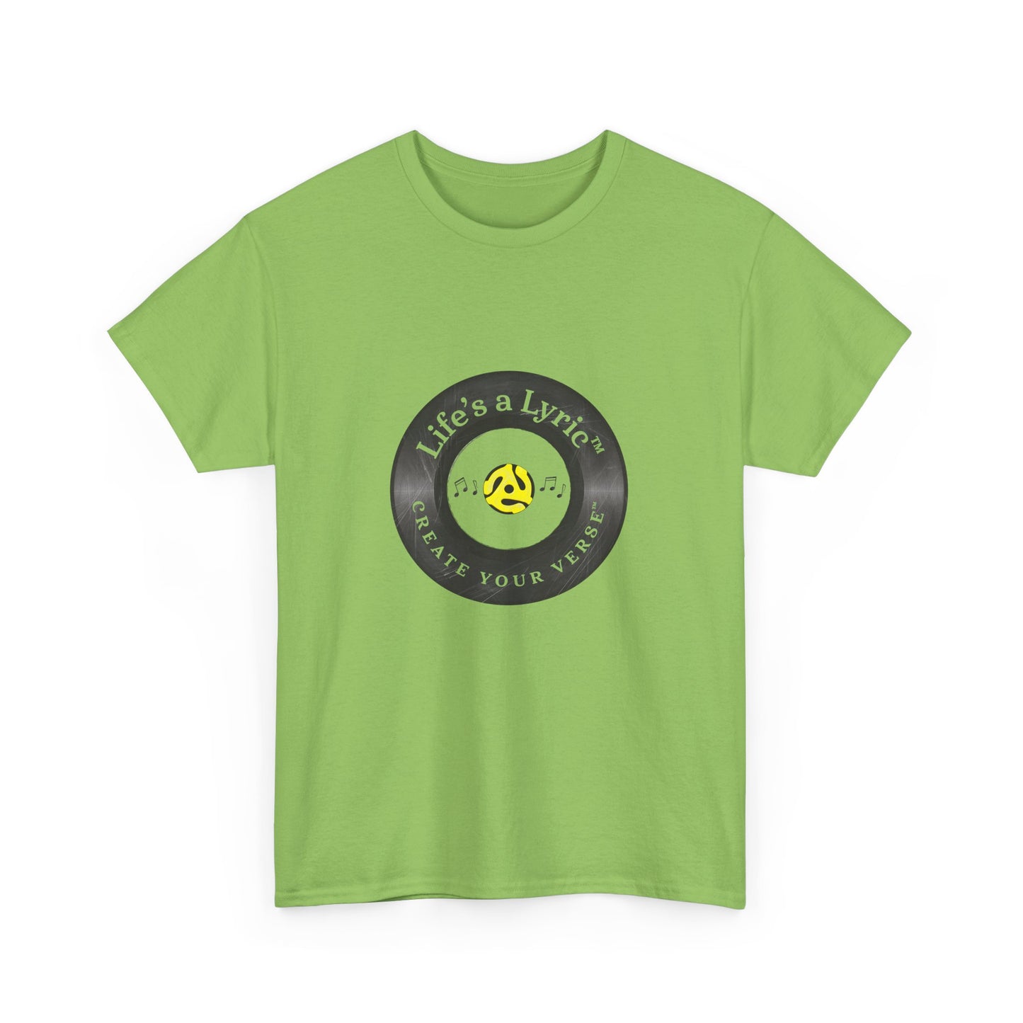 Life’s a Lyric™ Create Your Verse™ Unisex Heavy T for Creative Souls
