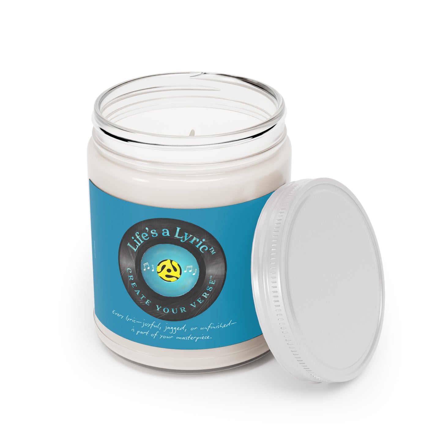 Life’s a Lyric™ Create Your Verse™ Natural Soy Wax Blend Scented Candle