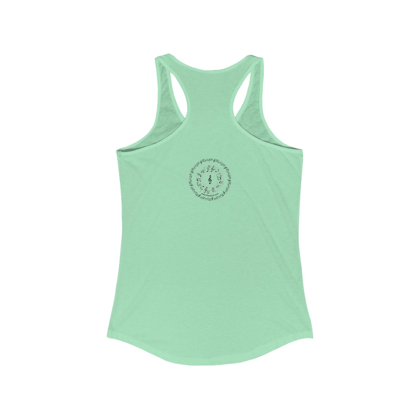 Life’s a Lyric™ Create Your Verse™ Women's Ideal Racerback Tank