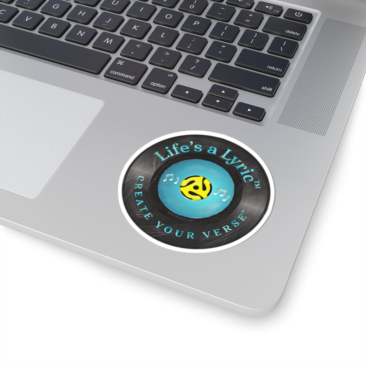 Life’s a Lyric™ Distressed Kiss-Cut Stickers - Create Your Verse Vinyl Decals