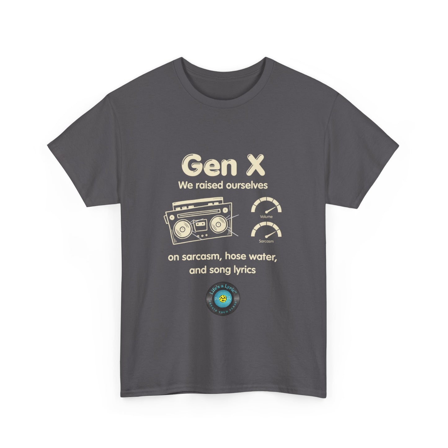 Life’s a Lyric™ Create Your Verse™ Retro Gen X Tee