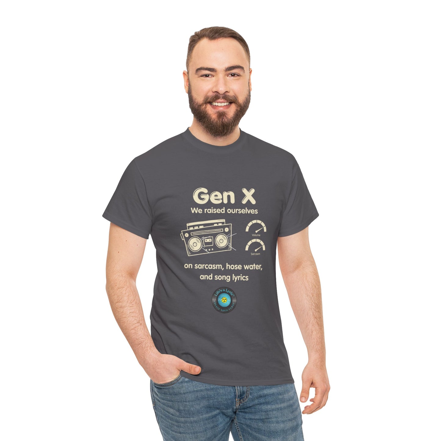 Life’s a Lyric™ Create Your Verse™ Retro Gen X Tee