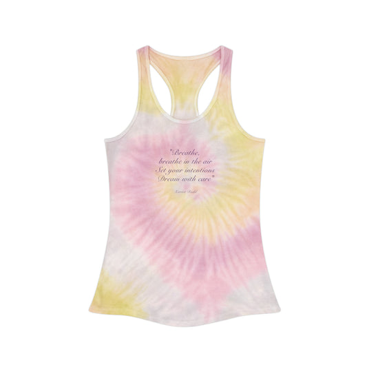 Life’s a Lyric™ Create Your Verse™ Tie Dye Racerback Tank Top