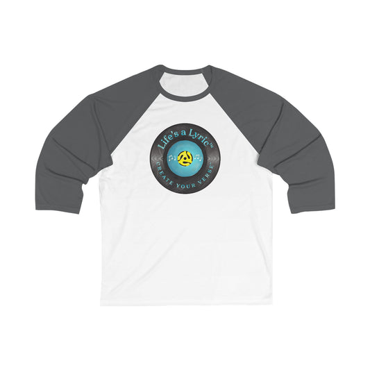 Life’s a Lyric™ Create Your Verse™ - Unisex Baseball Tee